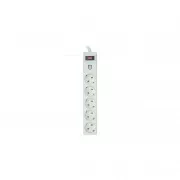 PowerPlant 5м, 5 розеток, USB 2.1A (JY-1056U/5) (PPSA10M50S5U) (UA)