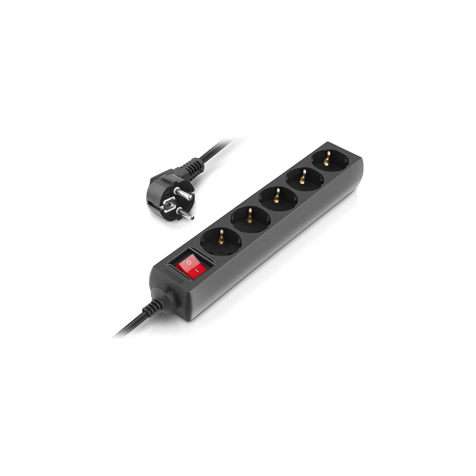 REAL-EL RS-Protect M 5m, black (EL122300030) (UA) Тип вхідної вилки СІЇ 7/7