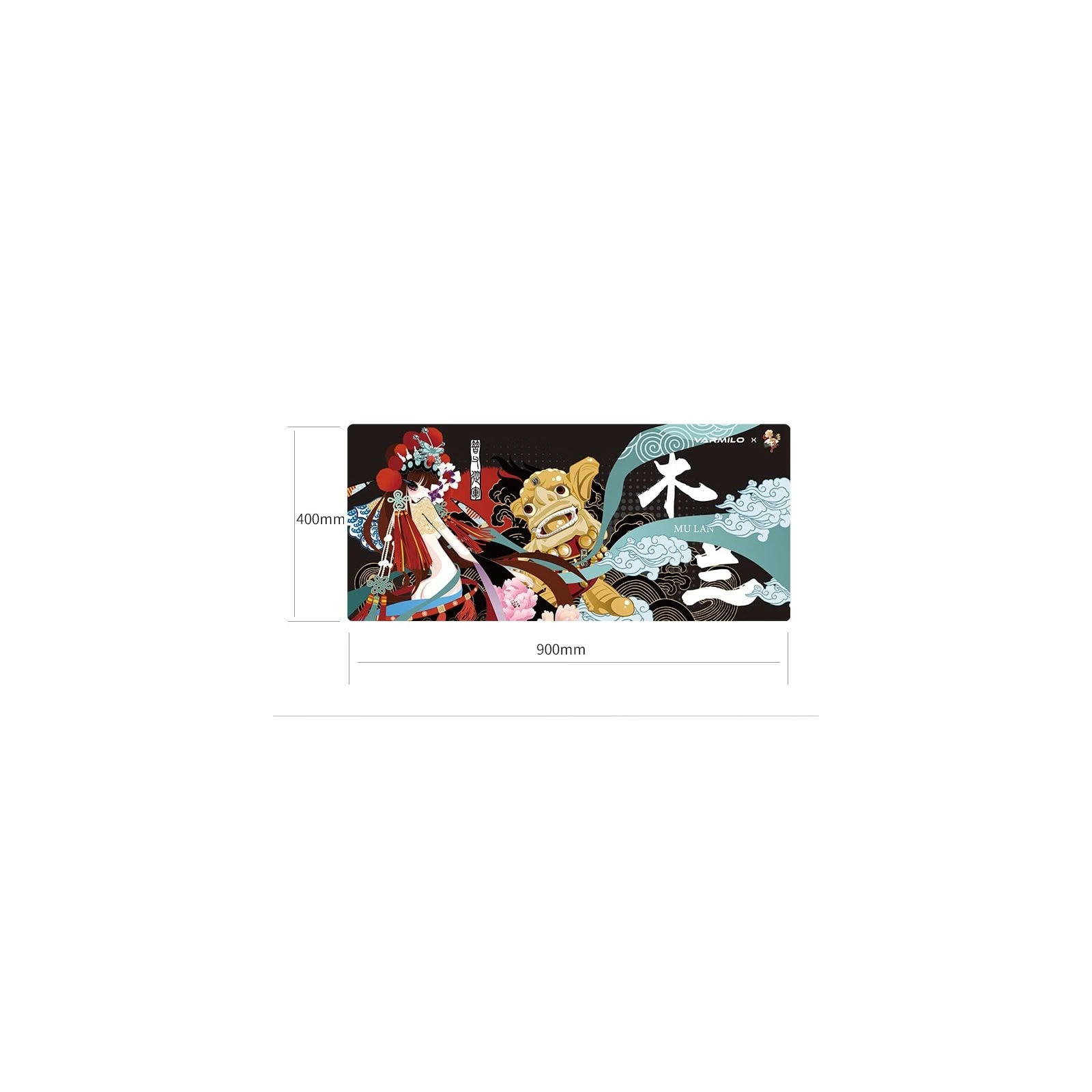 Varmilo Mulan Desk Mat XL (ZDB017-01) (UA) Материал резина, ткань