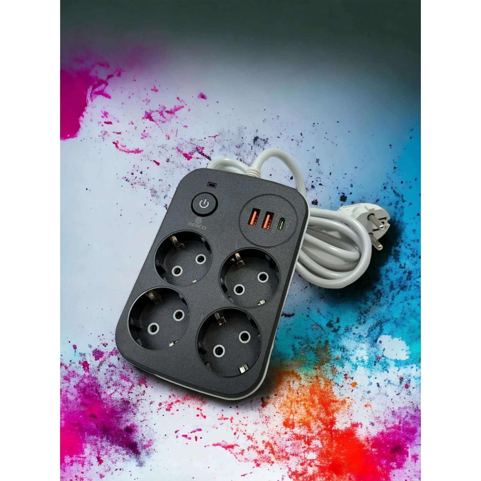 XoKo XK-SP-4-2-1-BK (UA) Струм спрацювання термозапобіжника 10 А