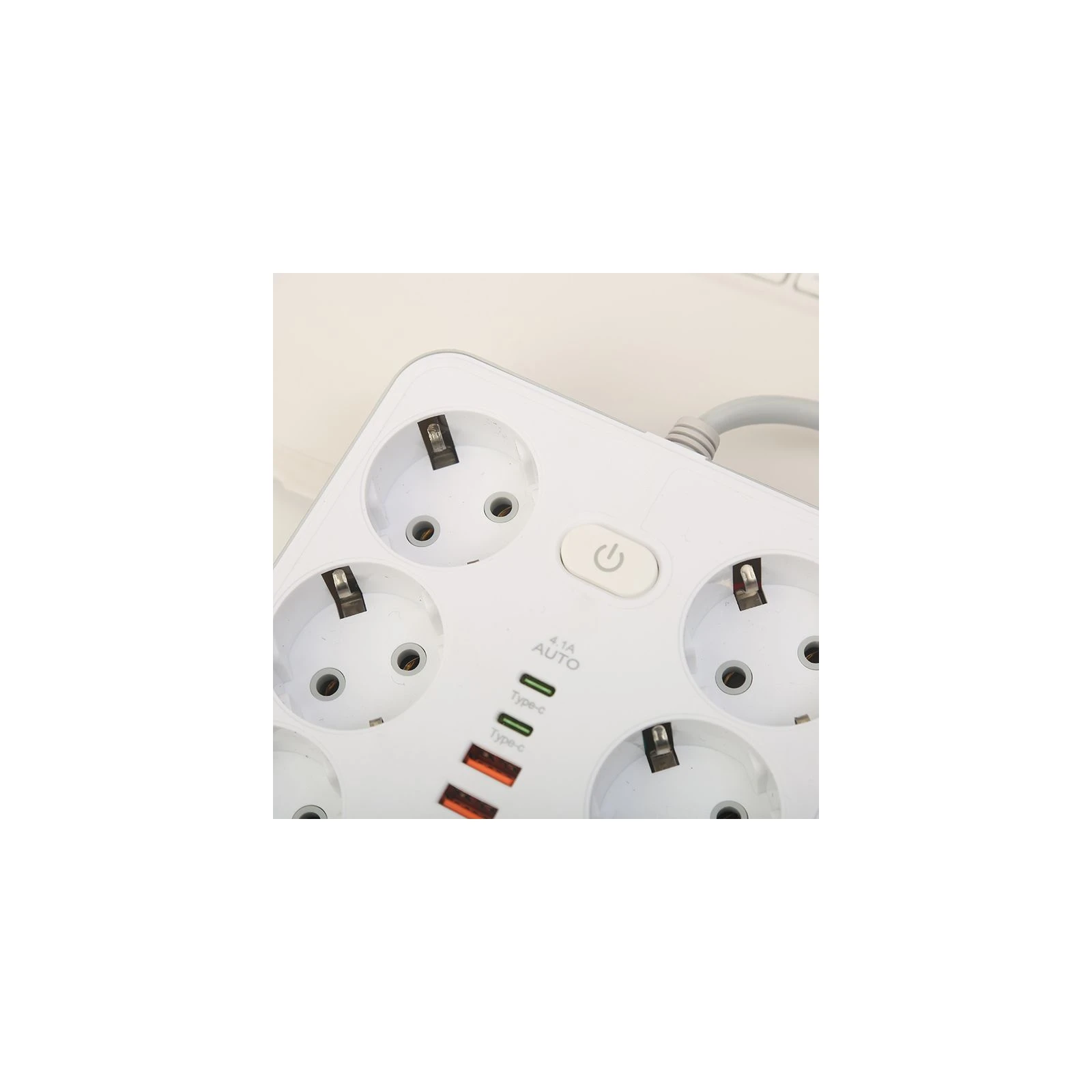 XoKo XK-SP-6-4-2-WH (UA) Струм спрацьовування термозапобіжника 10 А