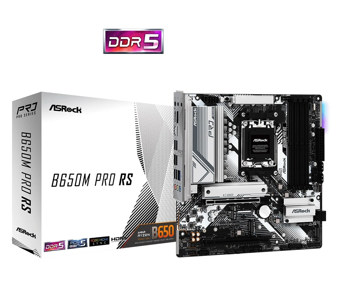 ASRock B650M PRO RS  (UA) По направлению: геймерская