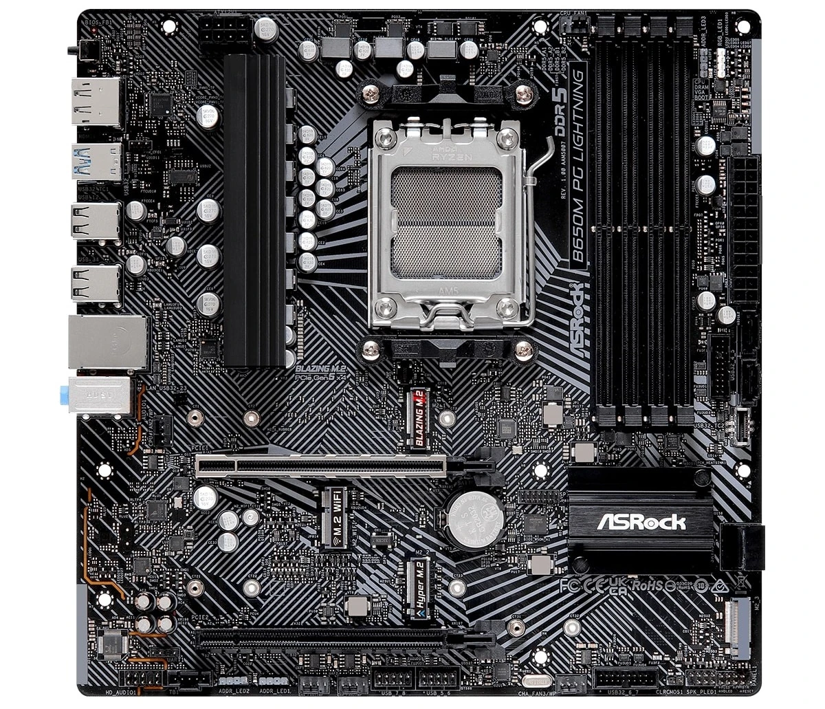 ASRock B650M PG LIGHTNING  (UA) По направлению: геймерская