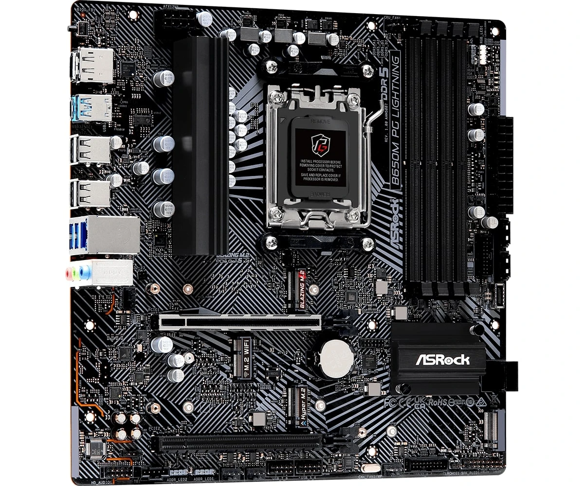 ASRock B650M PG LIGHTNING (UA) Тип підключення AM5