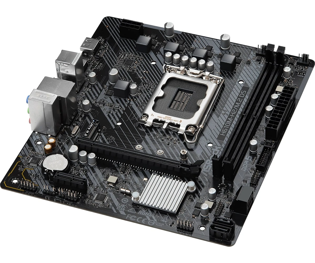 ASRock H610M-H2/M.2 D5  (UA) Для процессоров Intel