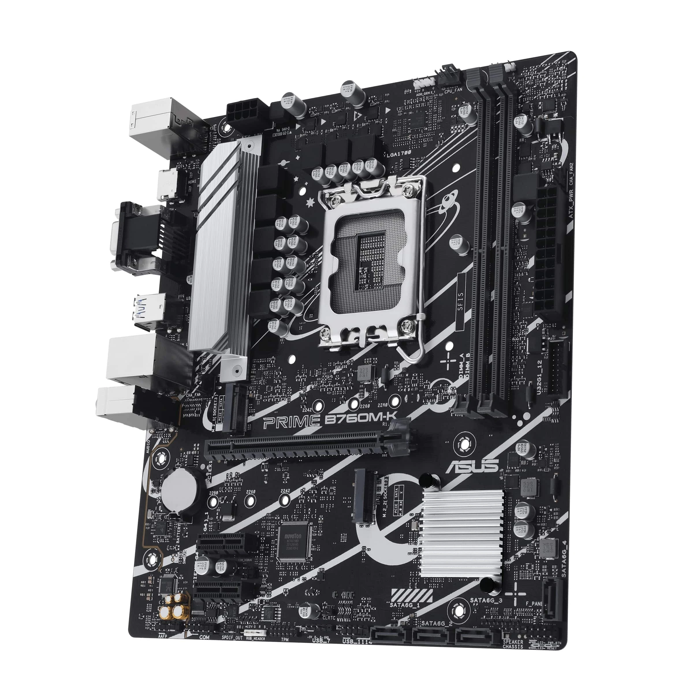 ASUS PRIME B760M-K (90MB1FI0-M1EAY0) (UA) Для процесорів Intel