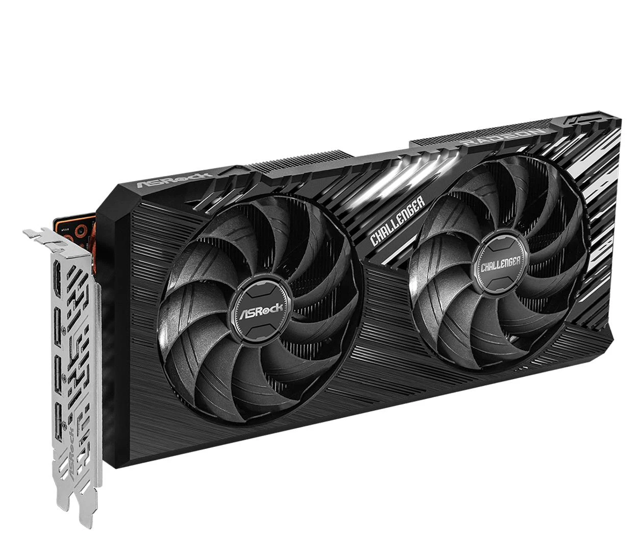 ASRock Radeon RX 7700 XT Challenger OC 12GB GDDR6 (RX7700XT CL 12GO) EU Графическая система  Radeon ™ RX 7700 XT
