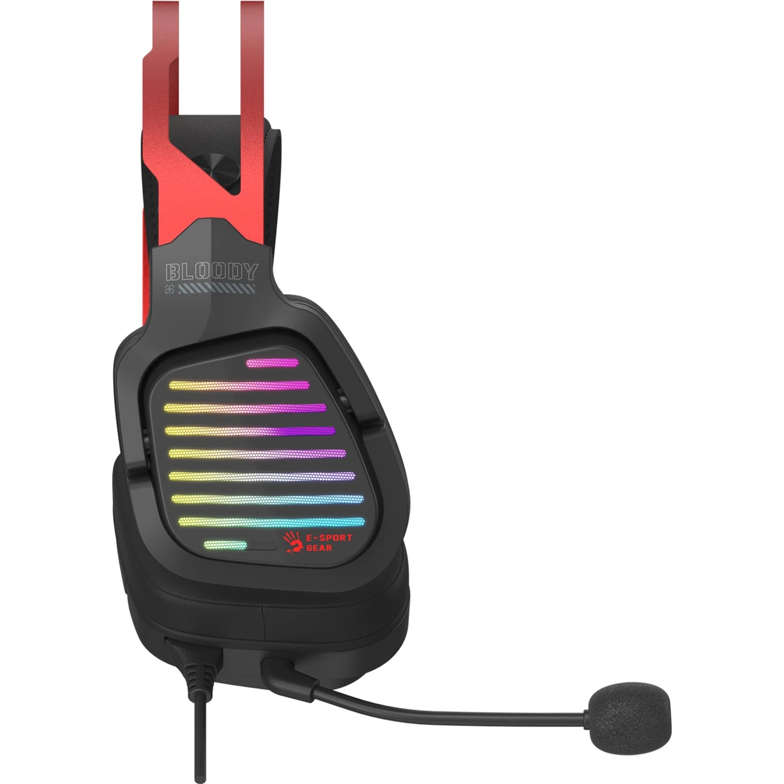 A4Tech Bloody G560 Hi Fi 7.1 Sports Red (Bloody G560 Sports Red) (UA) Конструкція повнорозмірні