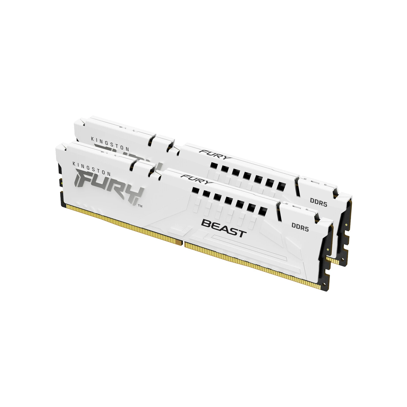 DDR5 64GB (2x32GB) 5600 MHz Beast White EXPO Kingston Fury (ex. HyperX) (KF556C36BWEK2-64) (UA)