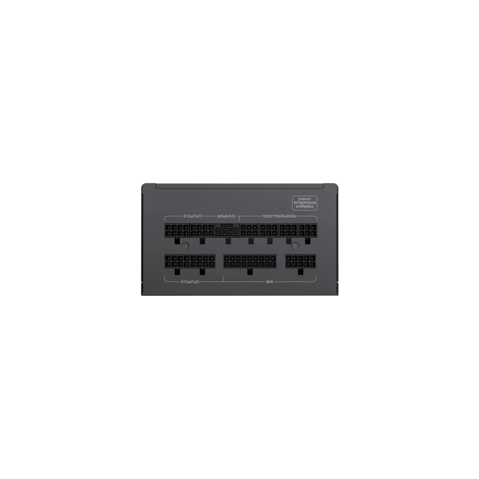 Gamemax 1050W (GX-1050 PRO BK (ATX3.0 PCIe5.0) (UA) Модульное подключение кабелей Full