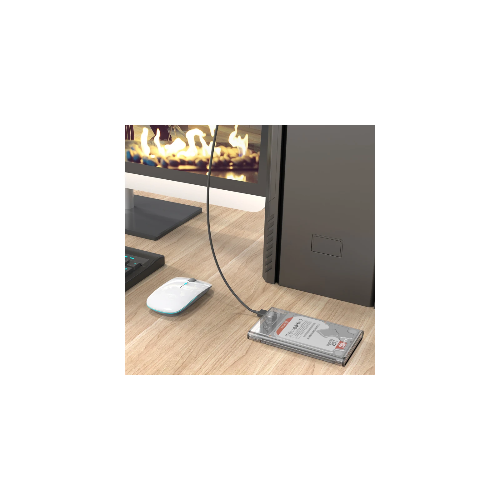 Orico HDD 2139U3-CR-BP (HC380169) (UA) Призначення: для HDD, для SSD;