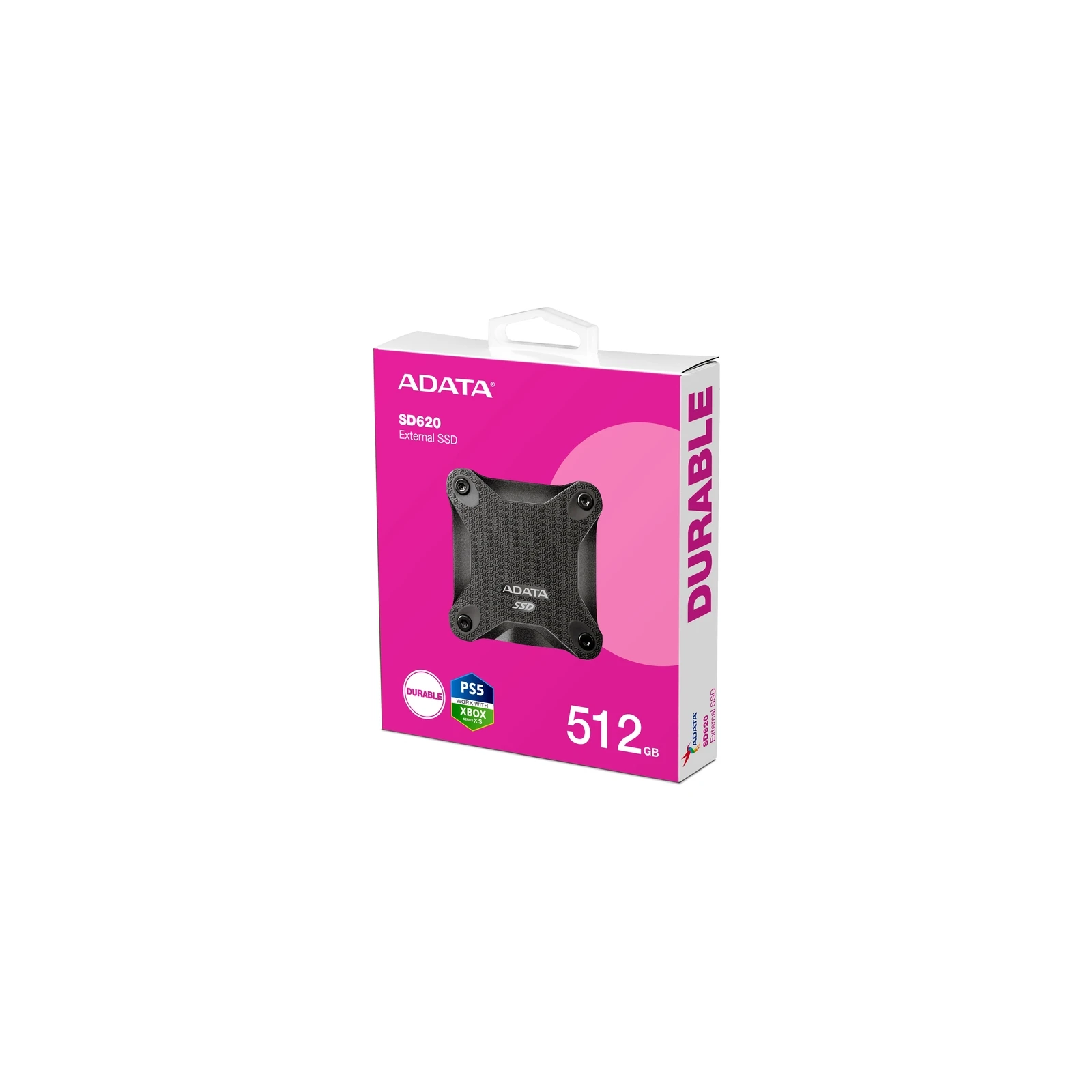 USB 3.2 512GB SD620 ADATA (SD620-512GCBK) (UA) Тип накопичувача: зовнішній;