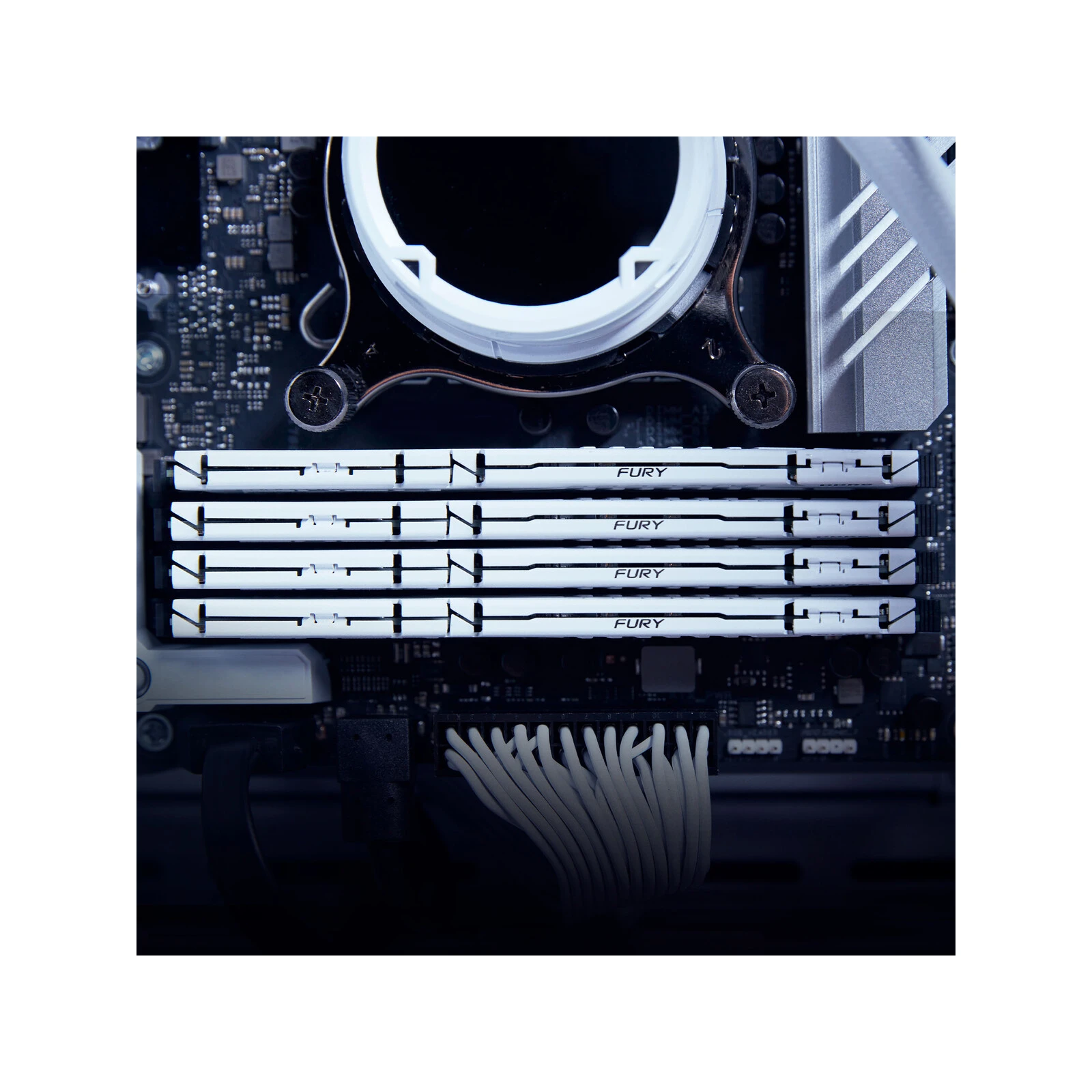 DDR5 64GB (2x32GB) 5600 MHz Beast White EXPO Kingston Fury (ex.HyperX) (KF556C36BWEK2-64) (UA) Количество модулей в наборе 2