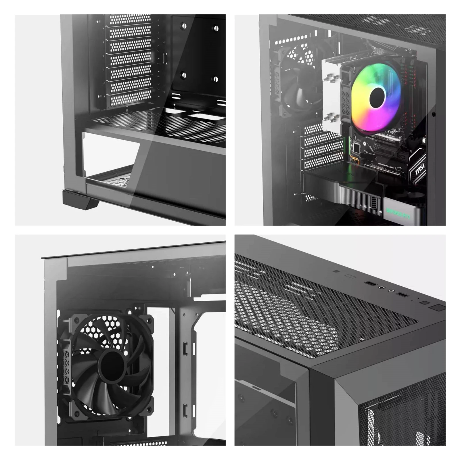 Xilence XILENT X ARGB (XG151_X912.ARGB) (UA) Типорозмір: Miditower; Спосіб