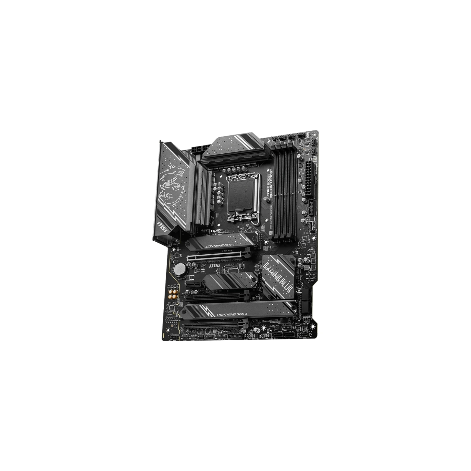 MSI Z790 GAMING PLUS WIFI (UA) Поддержка процессоров 13-е поколение и Intel Core 12-го поколения, Pentium Gold и Celeron ,  12-е поколение Intel Core, Pentium Gold and Celeron Processors