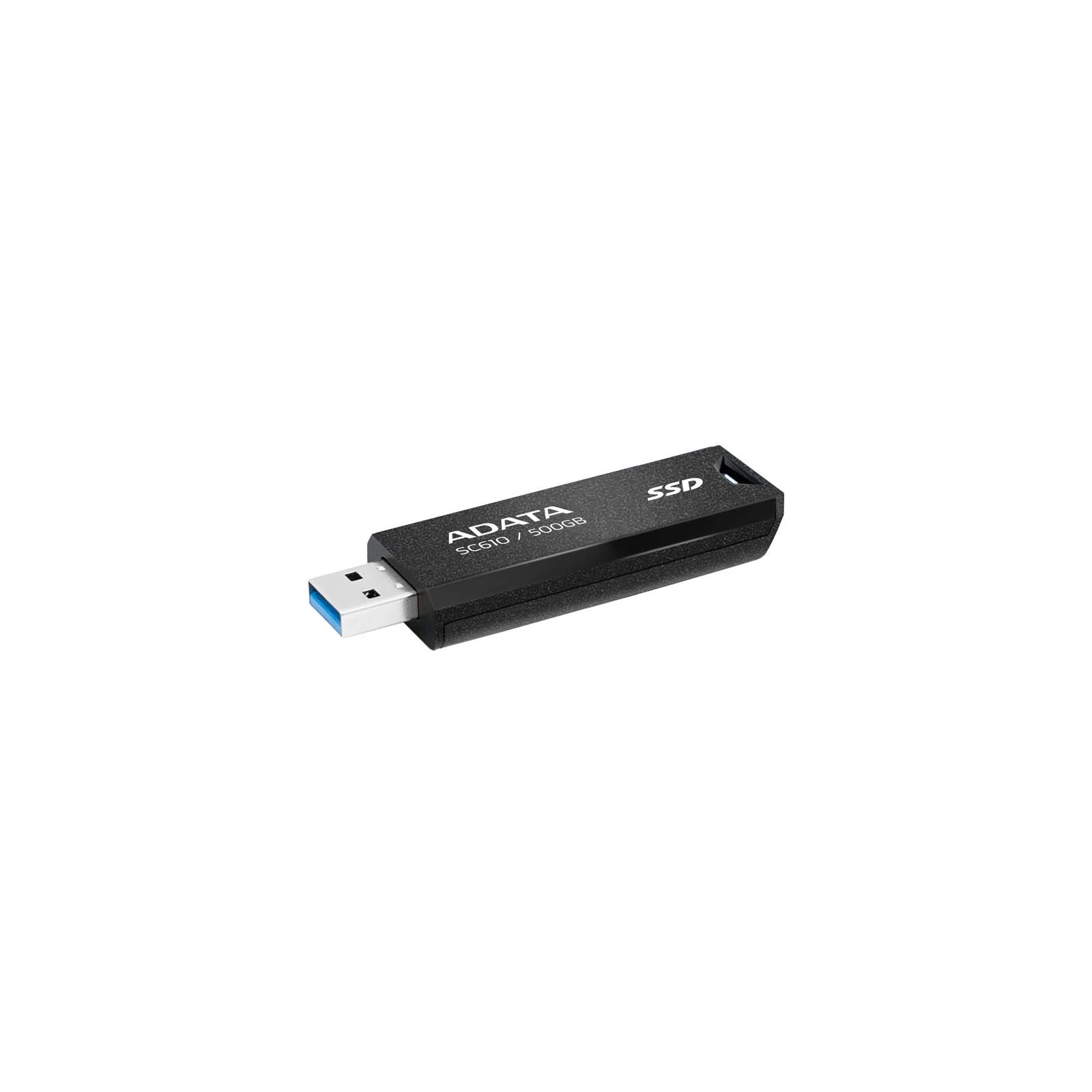 USB 3.2 500GB SD610 ADATA (SC610-500G-CBK/RD) (UA) Габарити 67,3 x 23,5 x 10, 2 мм