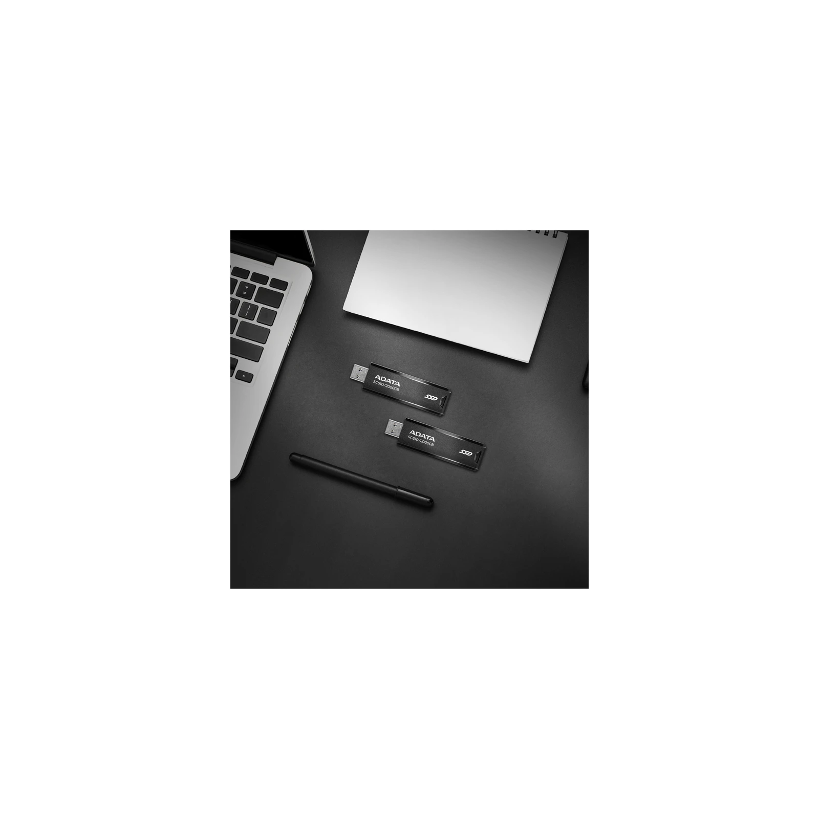 USB 3.2 500GB SD610 ADATA (SC610-500G-CBK/RD) (UA) Типорозмір М2 -