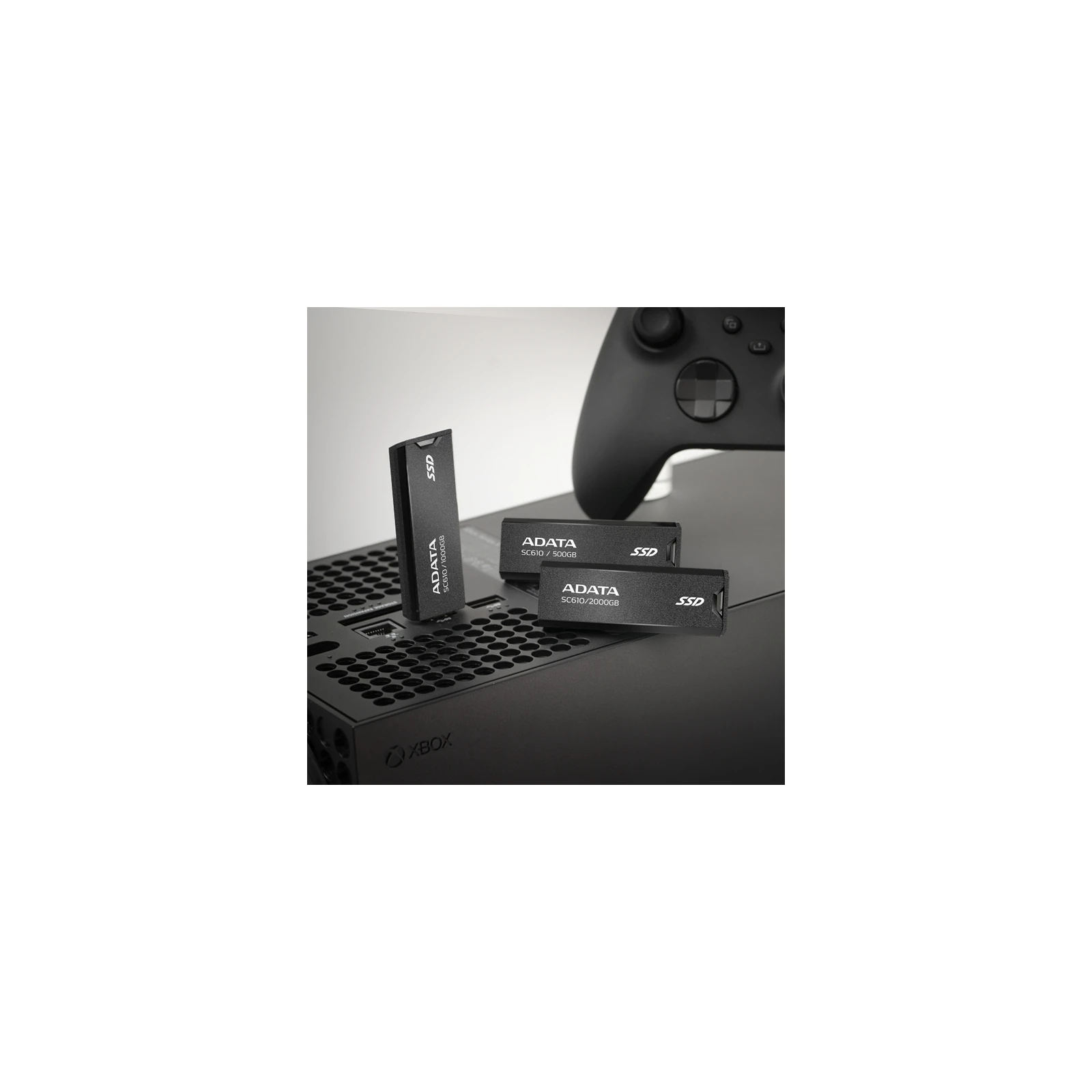 USB 3.2 500GB SD610 ADATA (SC610-500G-CBK/RD) (UA) Об'єм пам'яті 500 GB