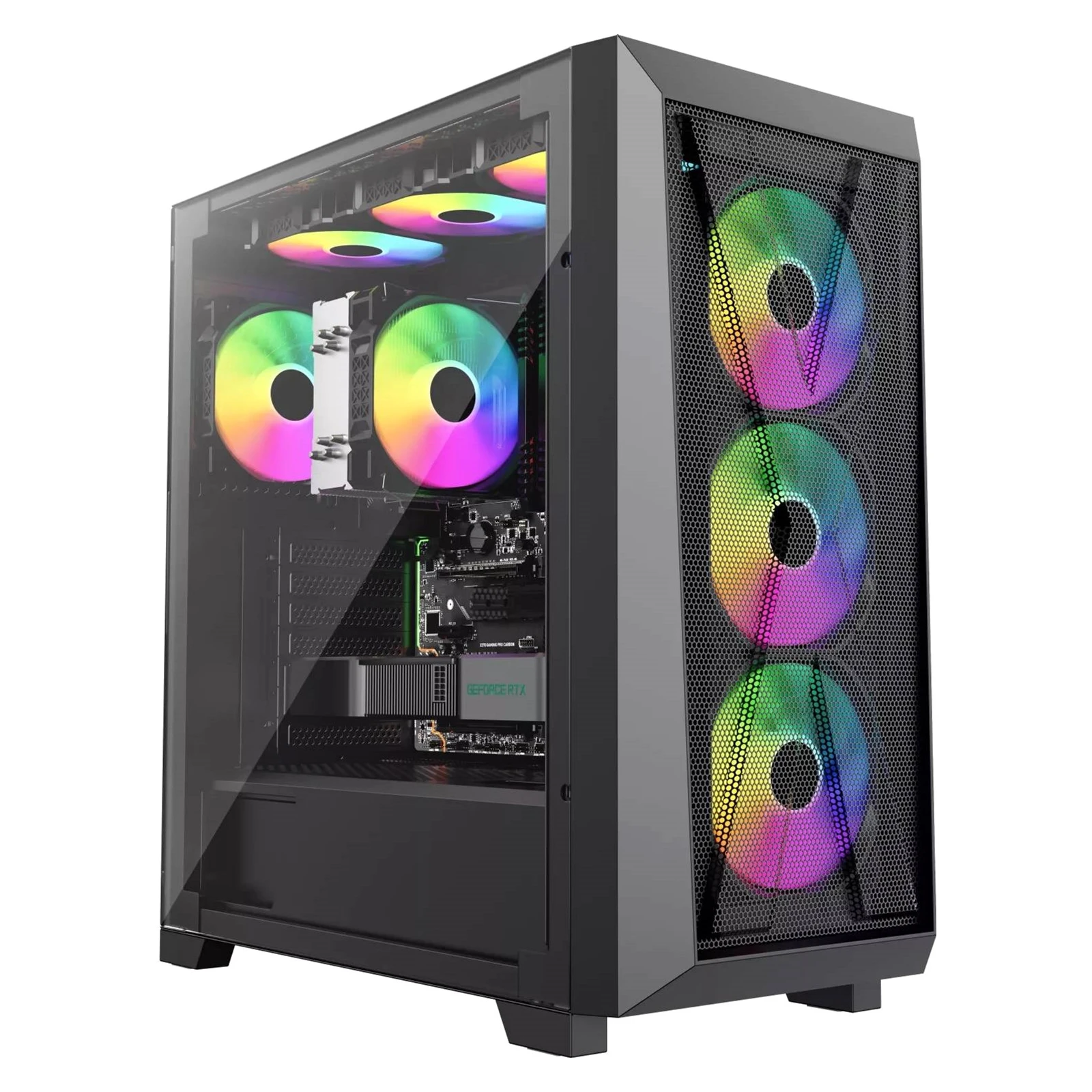 Xilence XILENT X ARGB (XG151_X912.ARGB) (UA) Установка длинных видеокарт 375 мм