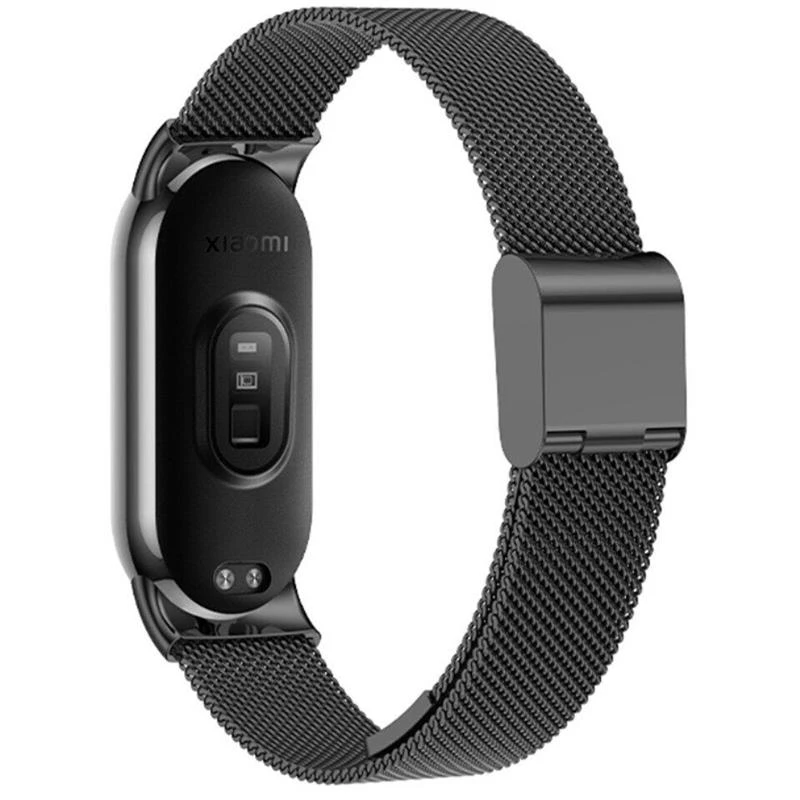 Ремінець BeCover Metal для Xiaomi Mi Smart Band 8 Black (709357) Тип: ремінець; Сумісність: Xiaomi Mi