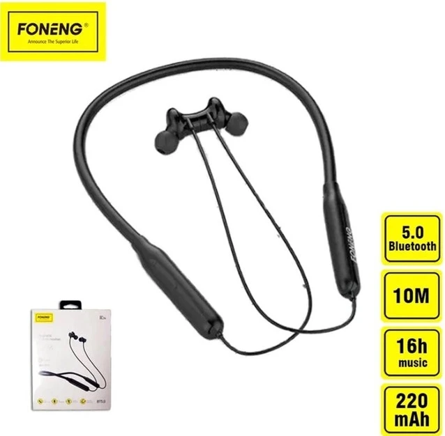 Bluetooth-гарнітура Foneng Neckband Sport BL34 (BL34-BE-N) Тип підключення: бездротове;