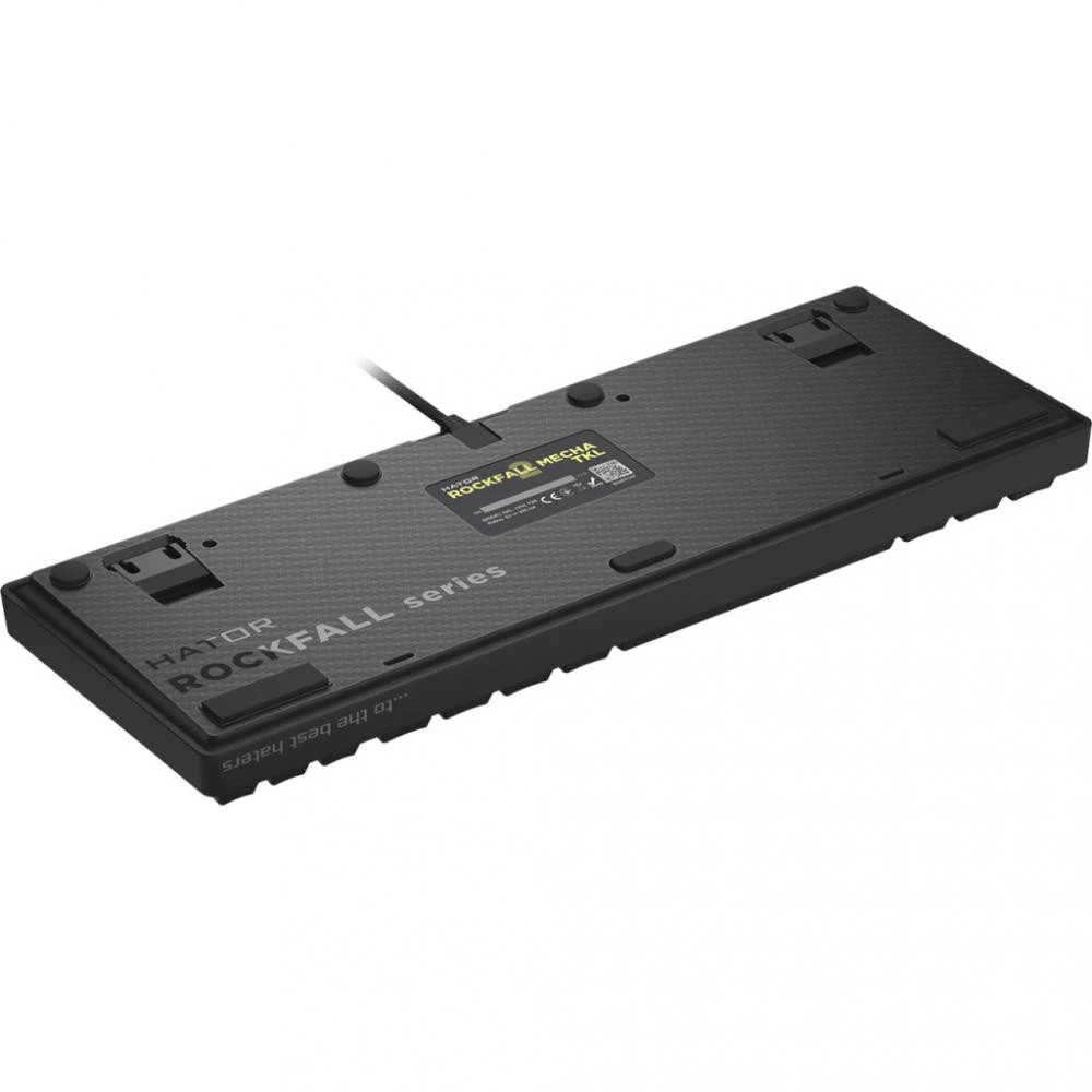 HATOR Rockfall 2 Mecha TKL orange Black (HTK-520) (UA) Подключение проводное