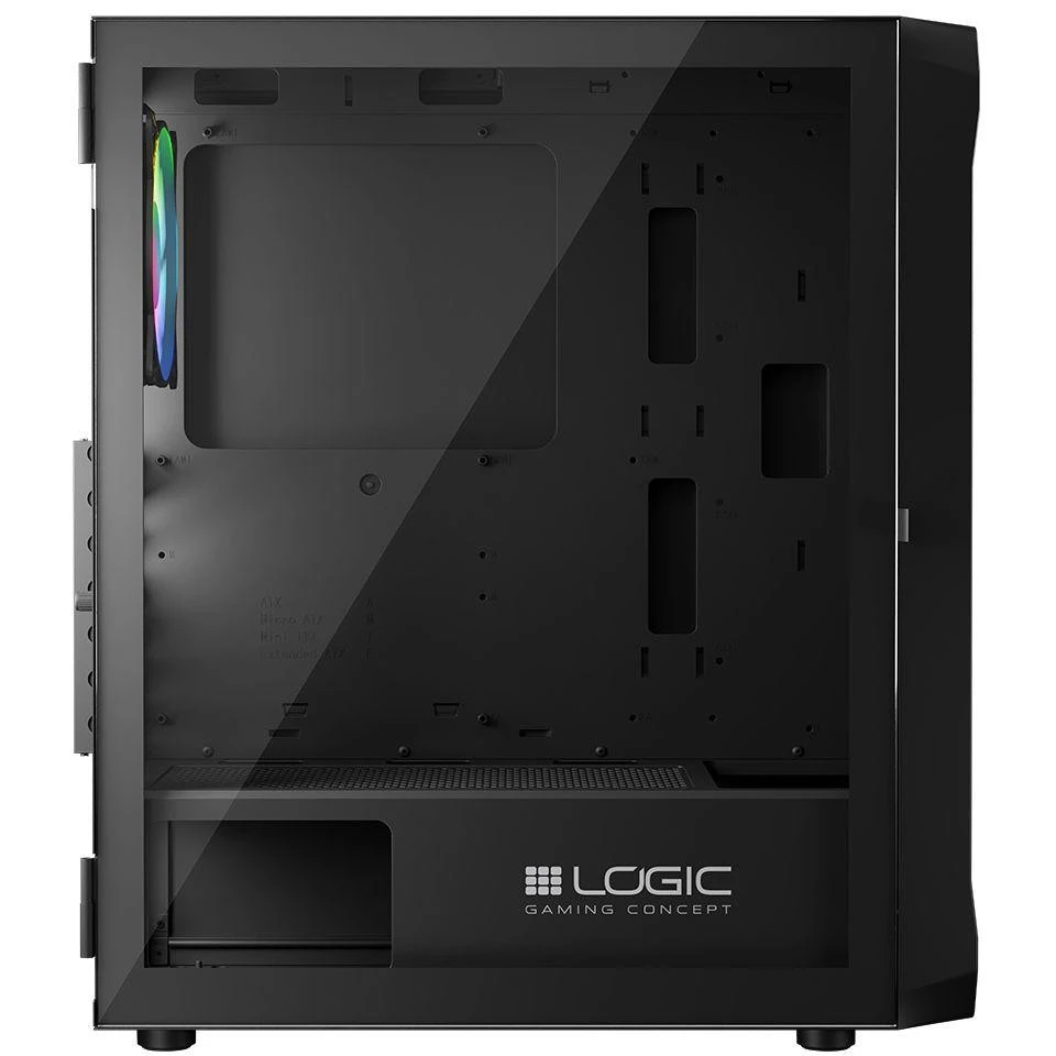 Logic concept ARGB Midi Black (AT-PORTOS-10-0000000-0002) (UA) Типорозмір Midi-Tower