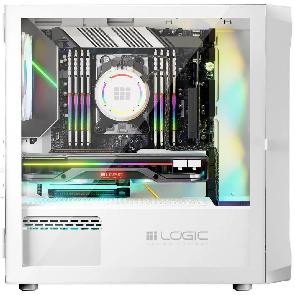 Logic concept Portos ARGB Mini White (AM-PORTOS-20-0000000-0002) (UA) Назначение игровой