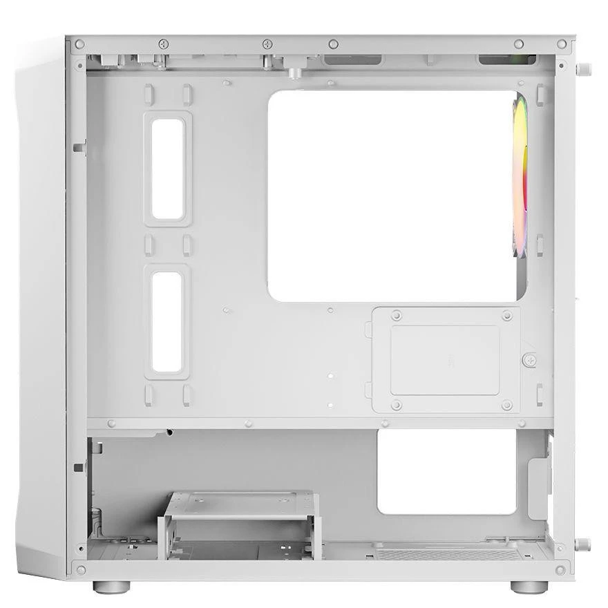 Logic concept Portos ARGB Mini White (AM-PORTOS-20-0000000-0002) (UA) Форм-фактор материнской платы MicroATX/Mini-ITX