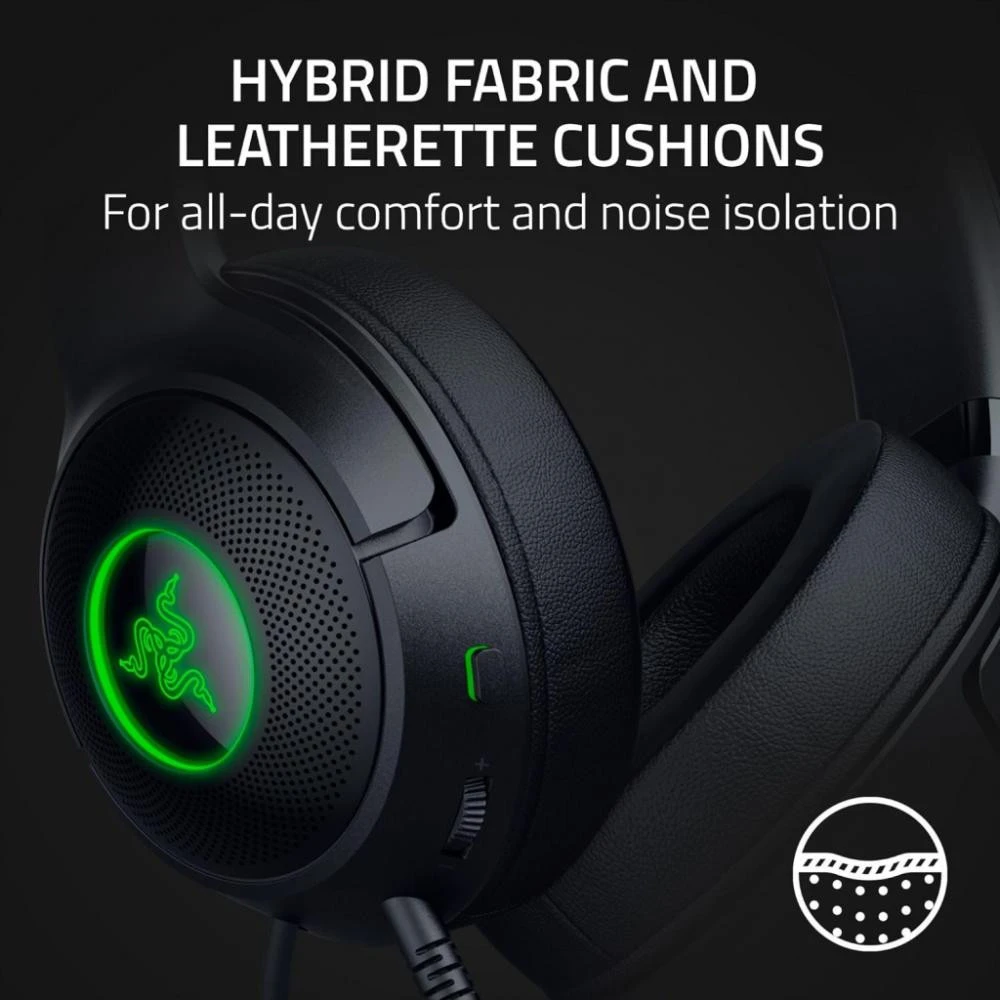 Razer Kraken Kitty V2 Black (RZ04-04730100-R3M1) Линейка Kraken Kitty V2