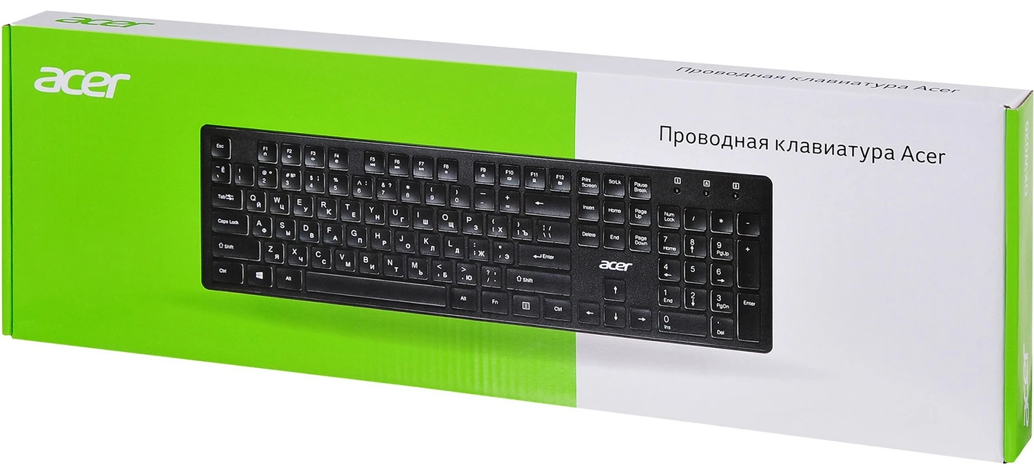 Acer OKW020, 104key (ZL.KBDEE.013) (UA) Інтерфейс підключення USB