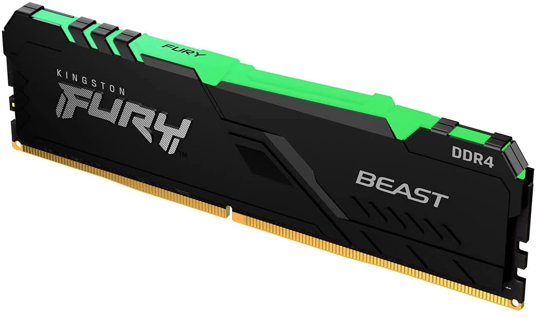 Kingston DDR4 32GB 3600 FURY Beast RGB (KF436C18BB2A/32) (UA) Применение: для ПК; Назначение: