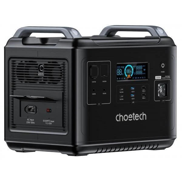 Зарядна станція Choetech 2000Wh (BS006-EU-BK-Z) Anderson port є
