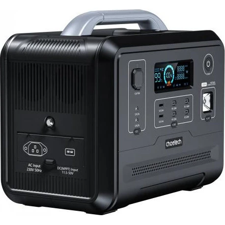 Зарядна станція Choetech Portable Power Station 1200W (BS005-EU-BK) Бренд: Choetech; Розетка AC 230В: 2; USB