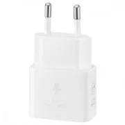 Зарядний пристрій Samsung Type-C 25W Power Adapter White (w/o cable) (EP-T2510NWEGEU) (UA)