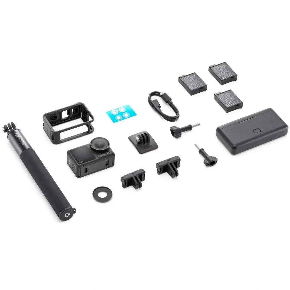 DJI Osmo Action 4 Adventure Combo (CP.OS.00000270.01) Тип: Екшн-камера / Форм-фактор: