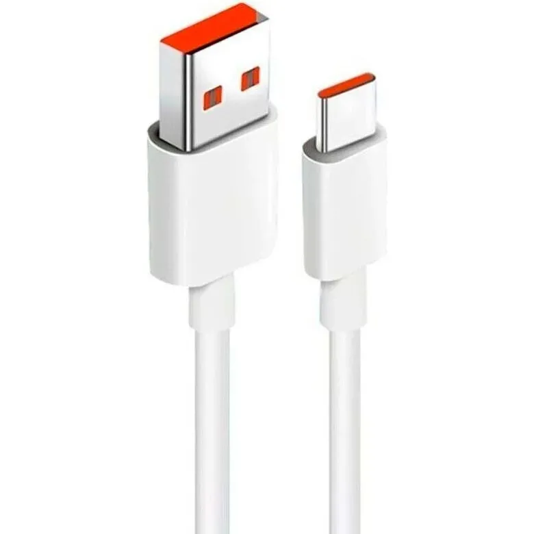 Xiaomi 6A USB Type-A to USB Type-C 1m White (BHR6032GL) Тип: Кабель USB Type-C / Роз'єм1: USB Type-A