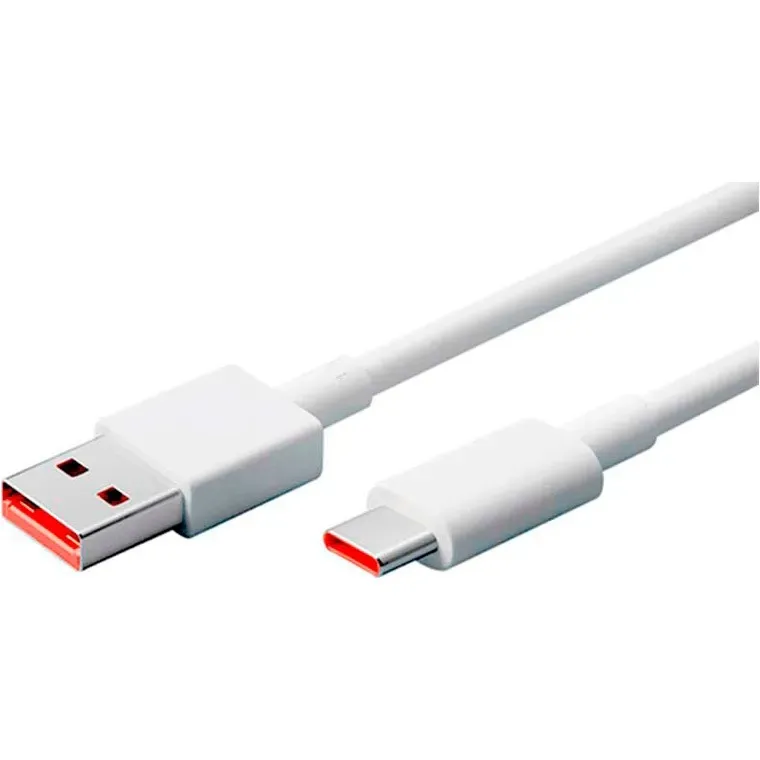 Xiaomi 6A USB Type-A to USB Type-C 1m White (BHR6032GL) Тип: Кабель USB Type-C / Роз'єм1: USB Type-A