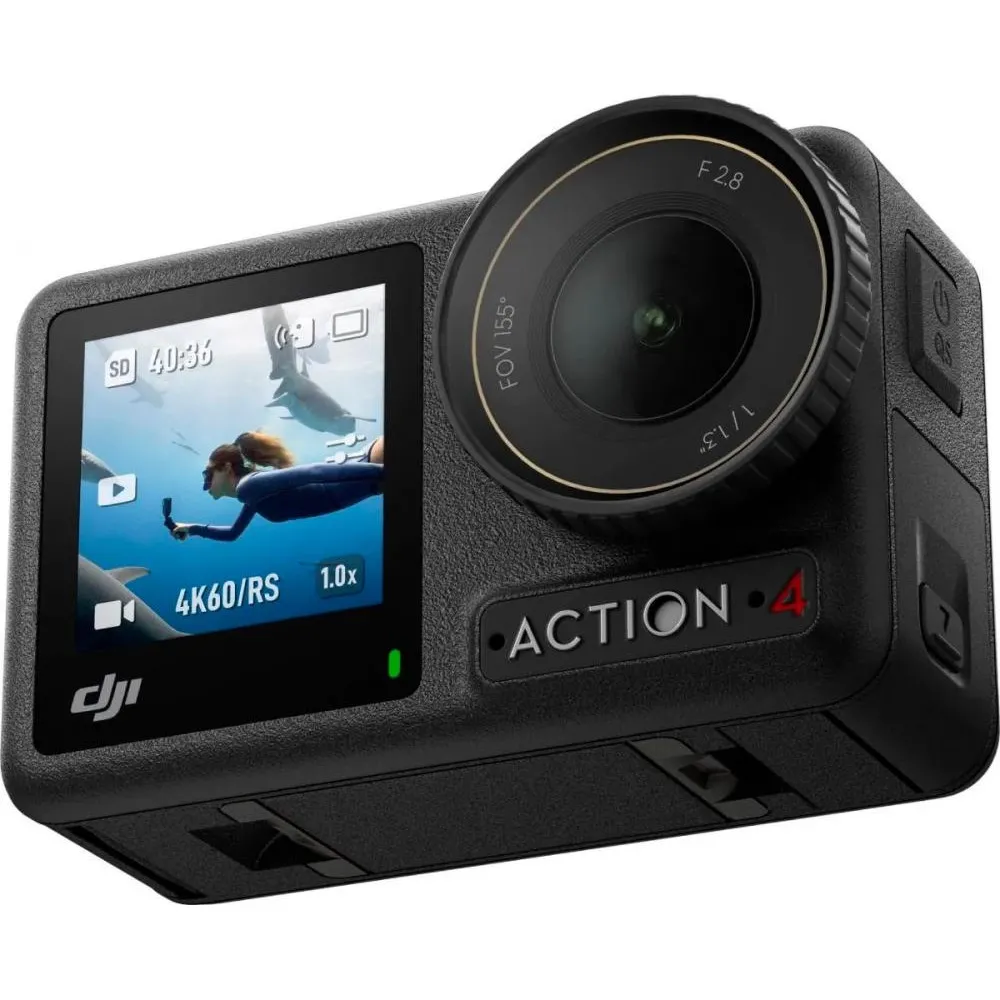 DJI Osmo Action 4 Standard Combo (CP.OS.00000269.01) Тип: Екшн-камера / Форм-фактор:
