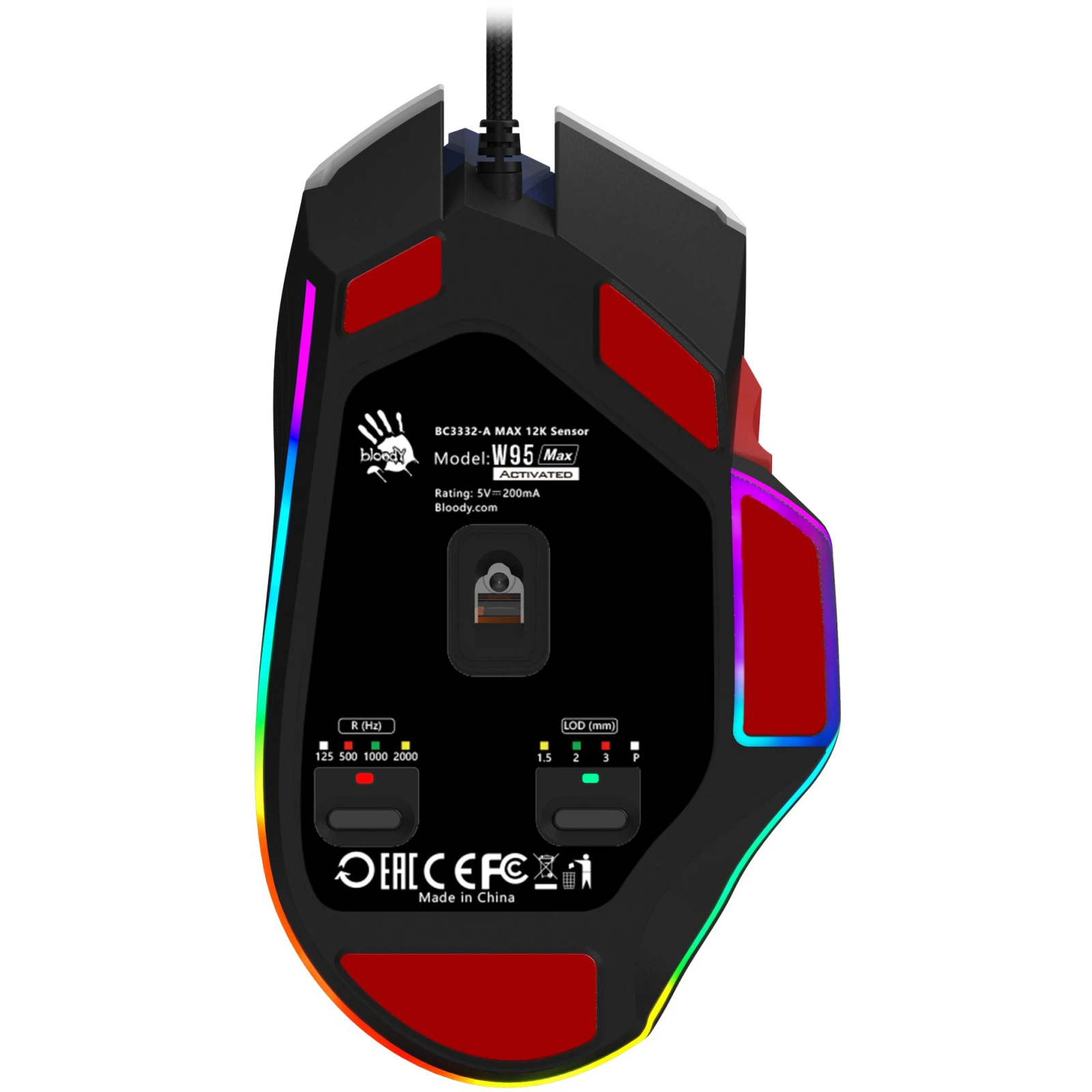 A4Tech Bloody W95 Max RGB Activated USB Sports Navy (Bloody W95 Max Sports Navy) (UA) Назначение для компьютера