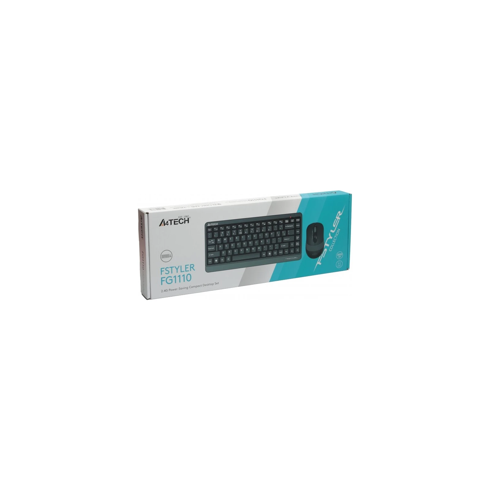 A4Tech FG1110 Wireless Grey (FG1110 Grey) (UA) Тип: бездротовий,