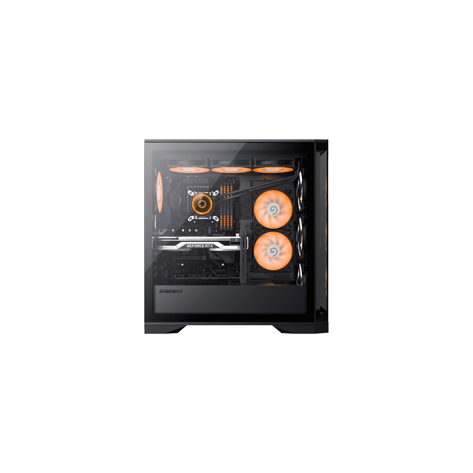 Gamemax Leader TG (UA) Зовнішні роз'єми 1 x USB 2.0, 1 x USB 3.0, 1 x Audio, 1 x Microphone