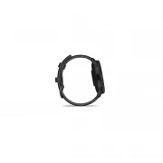 Garmin Venu 3 Slate S. Steel Bezel w. Black Case and Leather Band (010-02784-52)