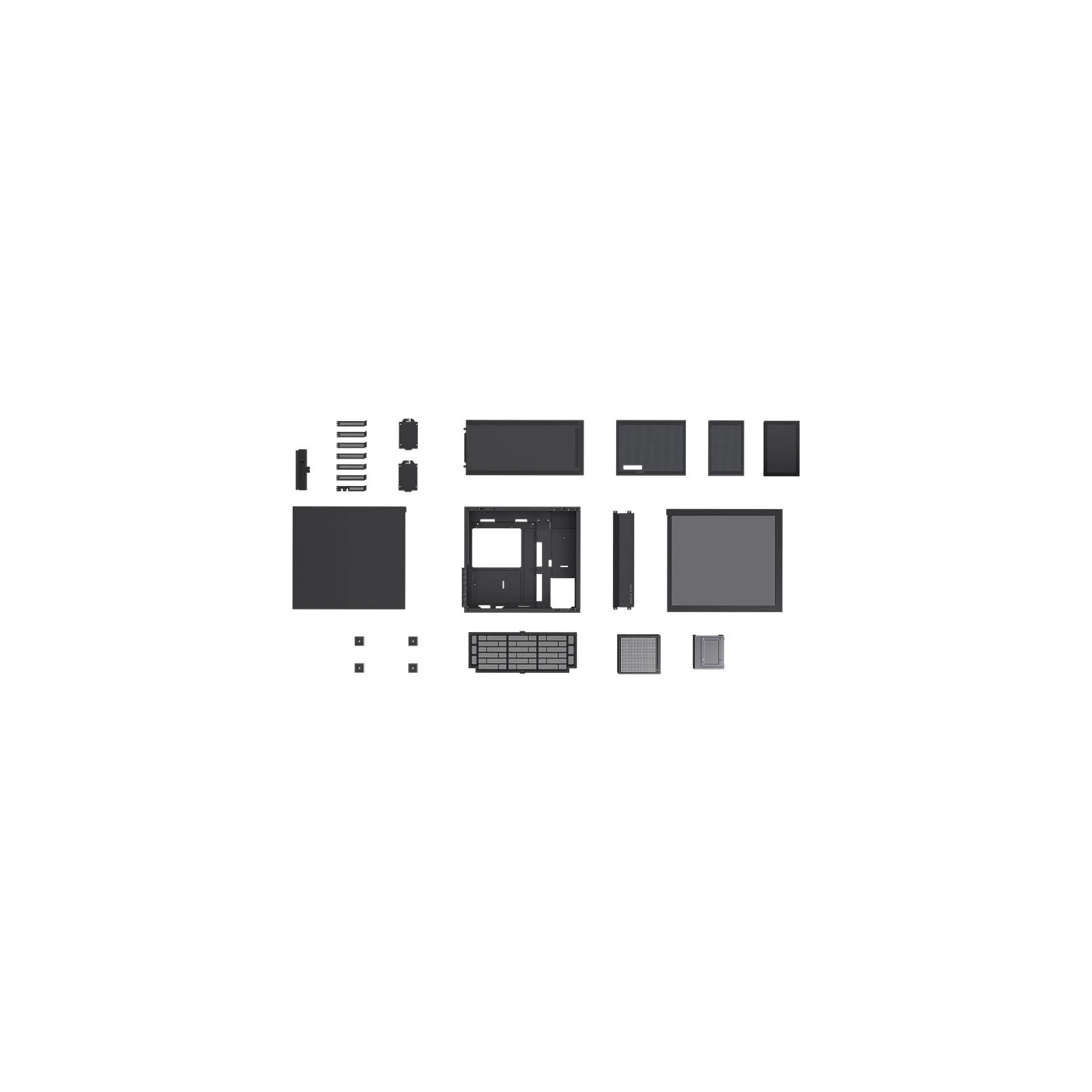 JONSBO D41 MESH SC Black (UA) Типоразмер Miditower