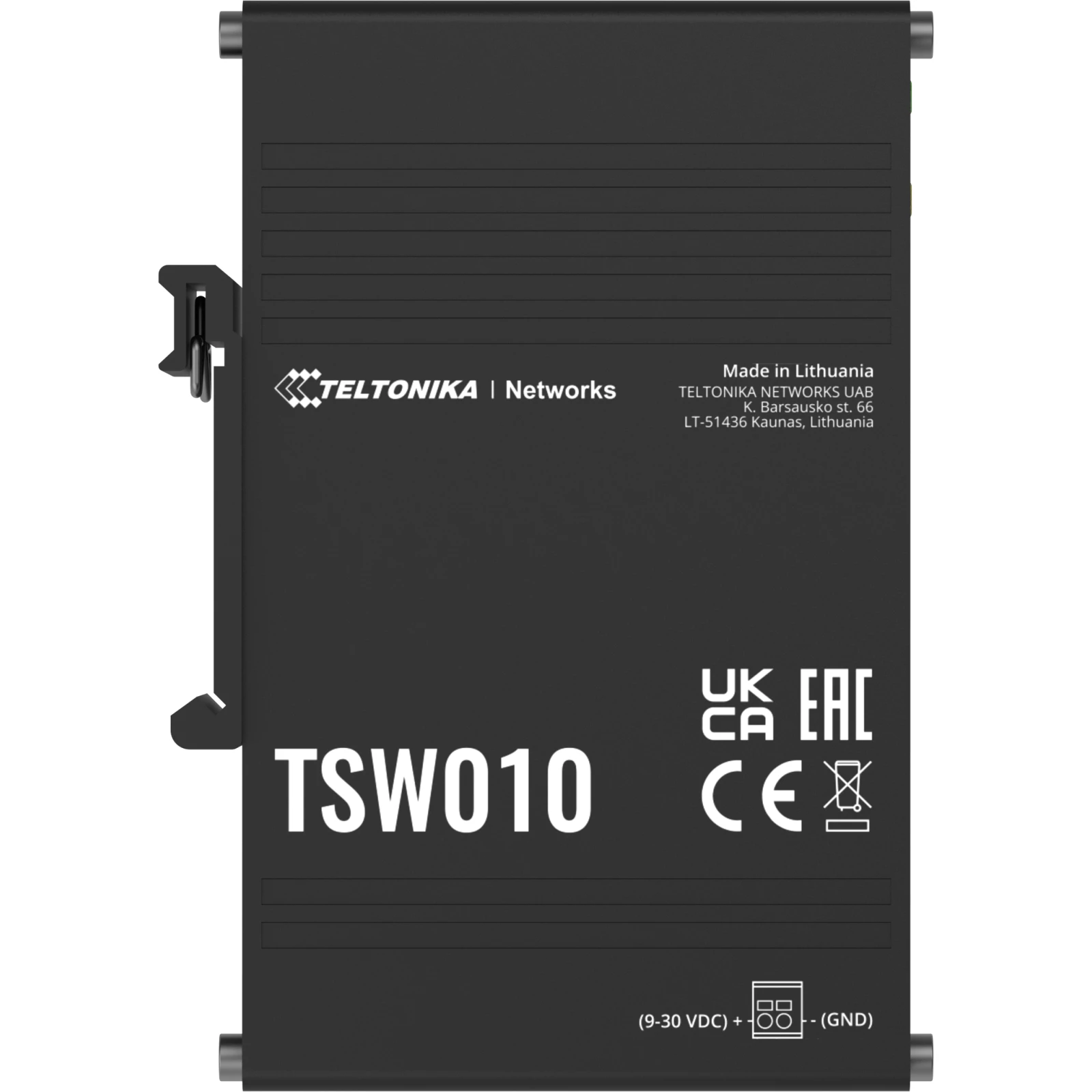 Комутатор мережевий Teltonika TSW010 (UA) Форм-фактор: настільний; Корпус: