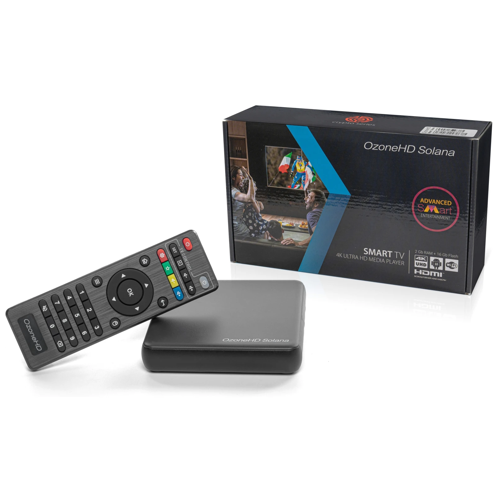 Ozonehd Solana (OzoneHD Solana) (UA) Процесор ARM Cortex-A53