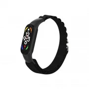 Ремінець для фітнес браслета Armorstandart AlpinaStyle Band для Xiaomi Mi Band 7/6/5/4 Black (ARM64987) (UA)