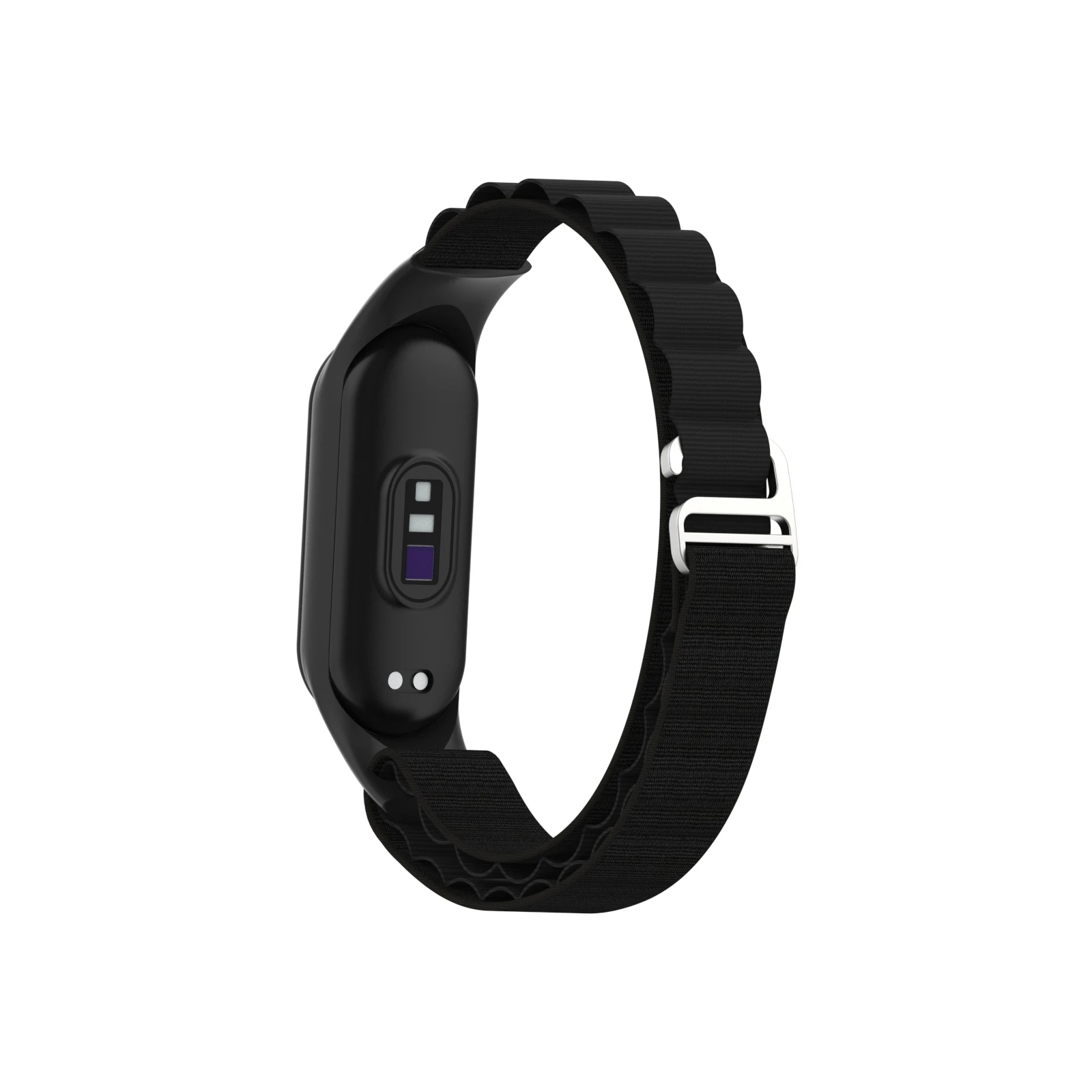 Ремінець для фітнес браслета Armorstandart AlpinaStyle Band для Xiaomi Mi Band 7/6/5/4 Black (ARM64987) (UA) Сумісність: Xiaomi Mi Band 4; Xiaomi Mi Band 5;