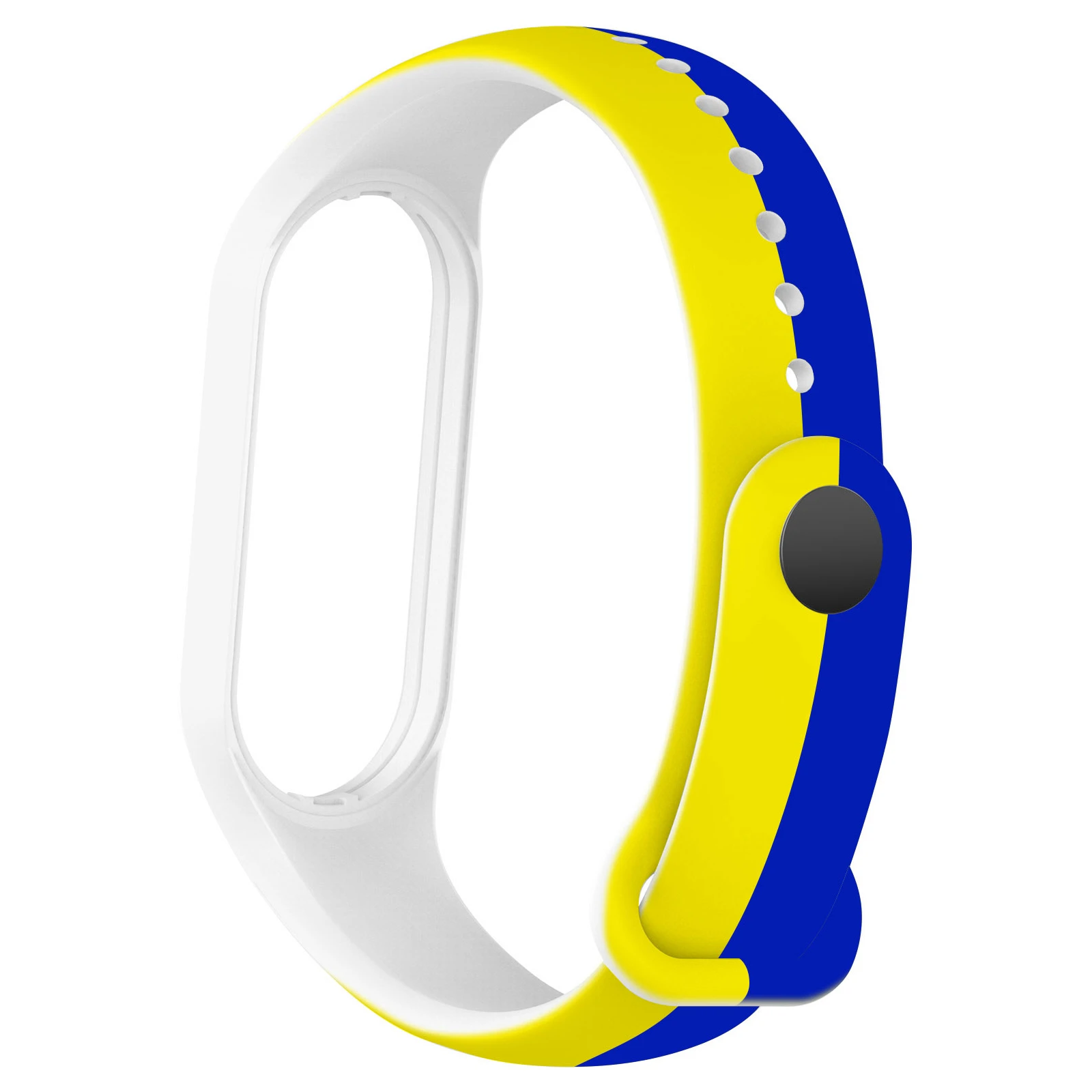 Ремінець для фітнес браслета Armorstandart для Xiaomi Mi Band 4/3 Blue/Yellow (ARM65667) (UA) Колір синій, жовтий