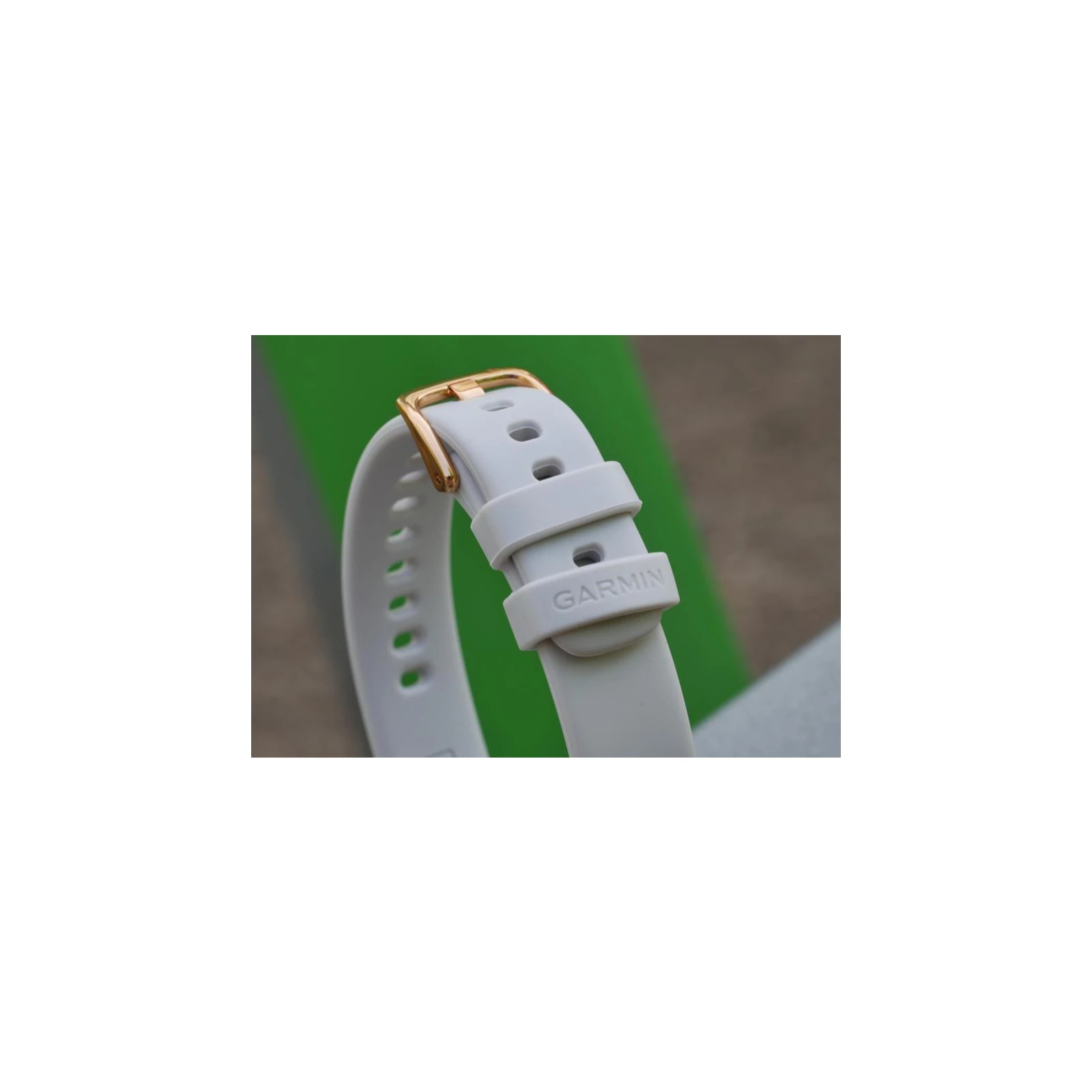 Ремінець для смарт-годин Garmin Lily, Band, Silicone, White (010-13068-00) (UA) Сумісність: Garmin Lily; Колір білий;